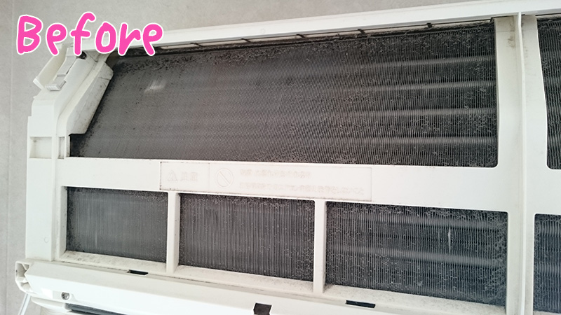 熱交換器　掃除前